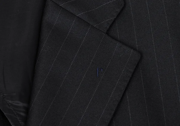 Papas Wool Silk Pinstripe Jacket K-170718_004