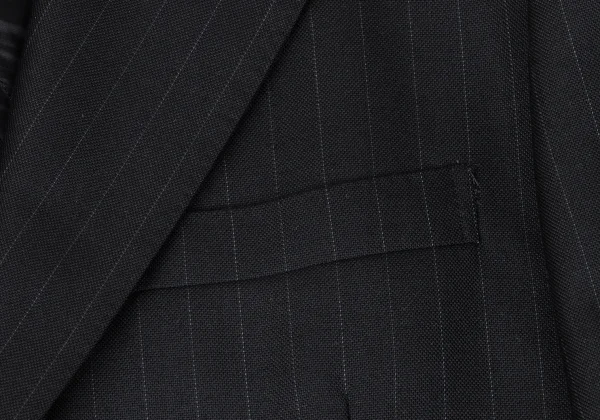 Papas Wool Silk Pinstripe Jacket K-170718_005