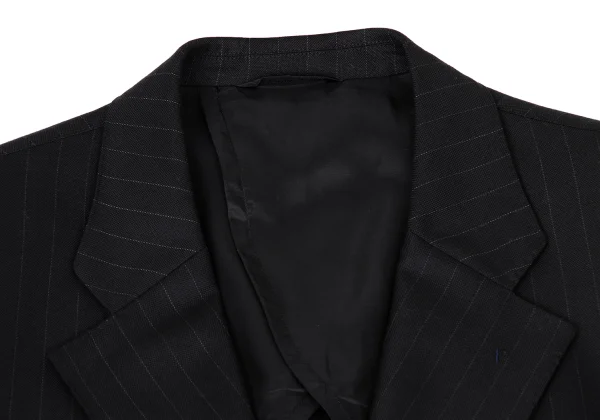 Papas Wool Silk Pinstripe Jacket & Pants K-170720_003