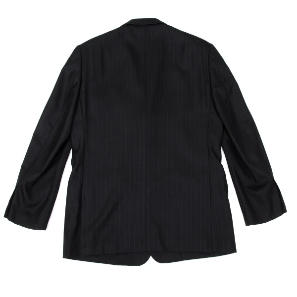 Papas Wool Silk Pinstripe Jacket & Pants K-170720_007