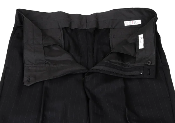 Papas Wool Silk Pinstripe Jacket & Pants K-170720_014