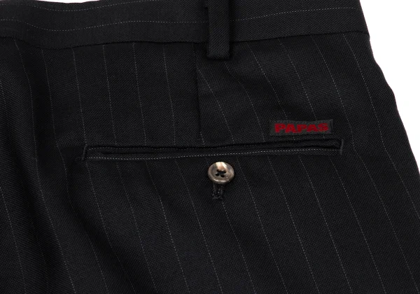 Papas Wool Silk Pinstripe Jacket & Pants K-170720_019