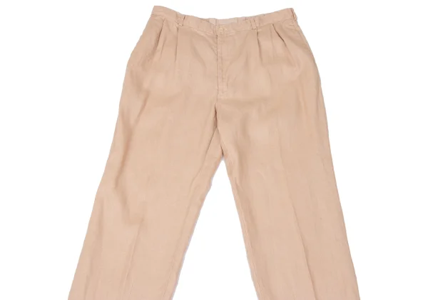 Papas Linen Two Tuck Pants K-170722_002