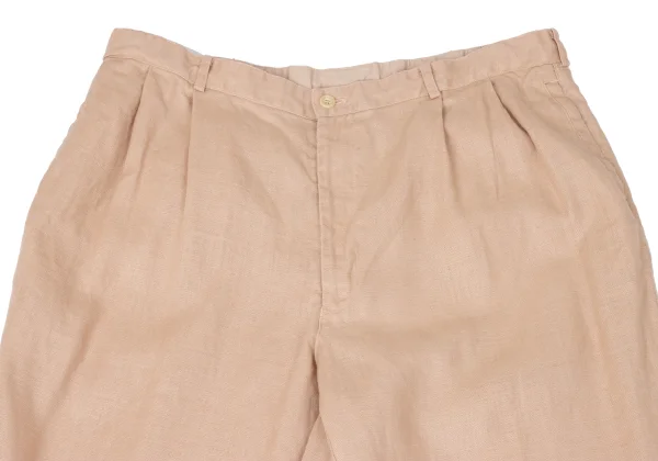 Papas Linen Two Tuck Pants K-170722_003