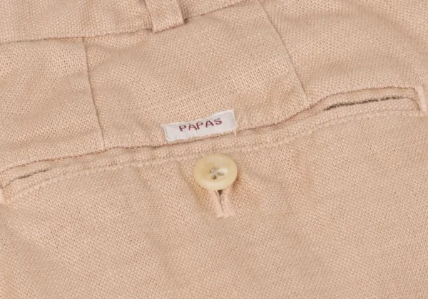 Papas Linen Two Tuck Pants K-170722_012