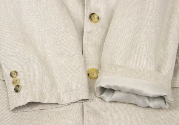Papas Linen Double Hole Lapel Jacket K-170724_008