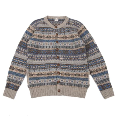 Papas Wool Nordic Knit Cardigan
