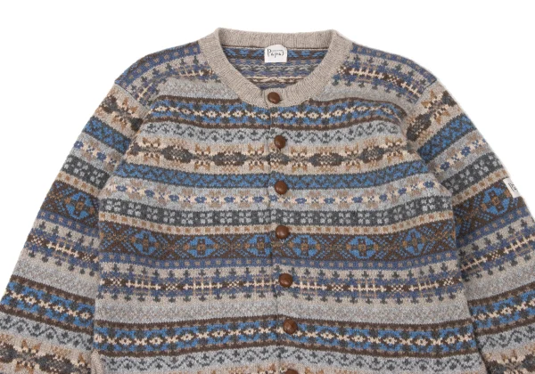 Papas Wool Nordic Knit Cardigan K-170727_002