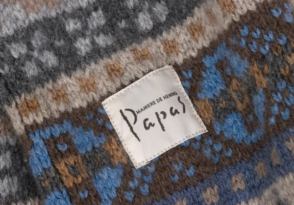 Papas Wool Nordic Knit Cardigan K-170727_006