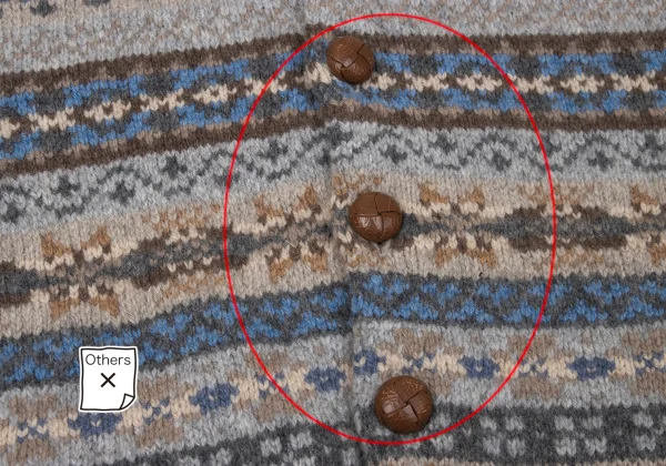 Papas Wool Nordic Knit Cardigan K-170727_009