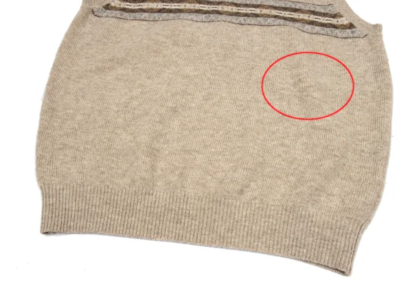 Papas Nordic Henley Neck Knit Vest K-170728_007