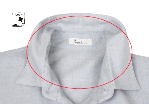 Papas Wool Cotton Long Sleeve Shirt K-170730_004