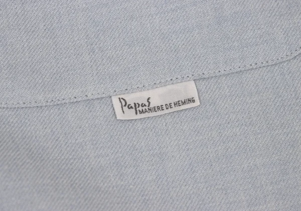 Papas Wool Cotton Long Sleeve Shirt K-170730_006
