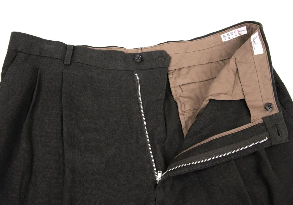 Papas Linen Tuck Pants K-170732_004