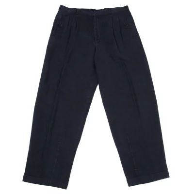 Papas Linen Tuck Pants