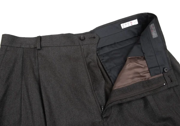 Papas Wool Tuck Pants K-170734_005