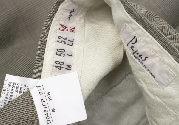 Papas Cotton Glen Check Pants K-170737_015