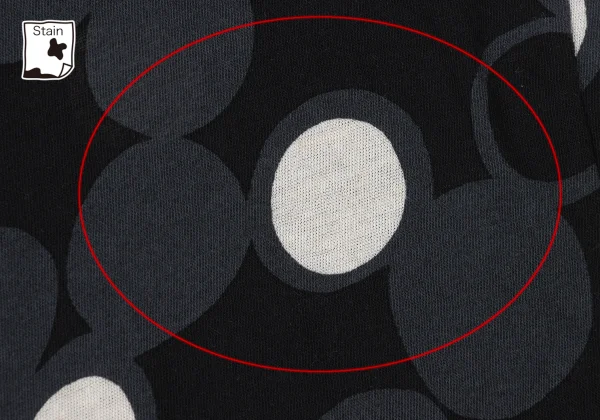 Yohji Yamamoto NOIR Cotton Multi-Dot Cardigan K-170742_005