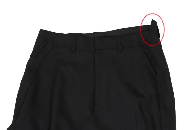 JUNYA WATANABE COMME des GARCONS Poly Wool Reconstruct Frill Skirt K-170743_003