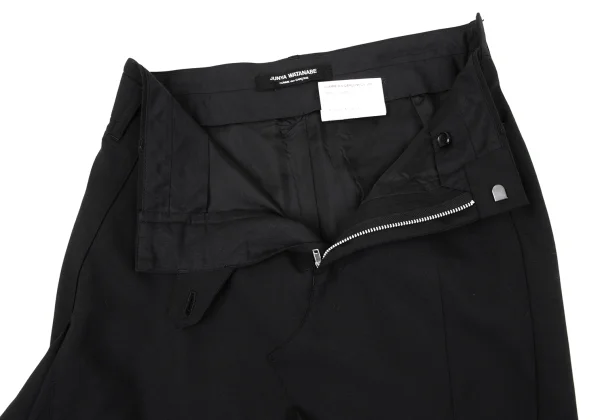 JUNYA WATANABE COMME des GARCONS Poly Wool Reconstruct Frill Skirt K-170743_006