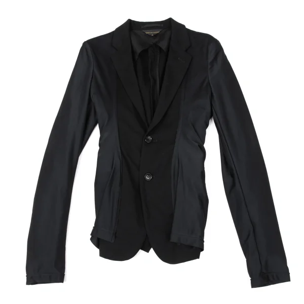 COMME des GARCONS Wool Gabardine Panel Stretch Jacket K-170744_002