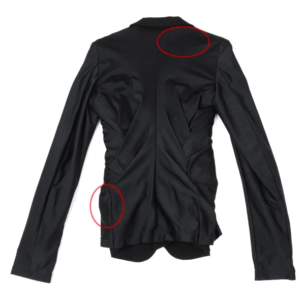 COMME des GARCONS Wool Gabardine Panel Stretch Jacket K-170744_014