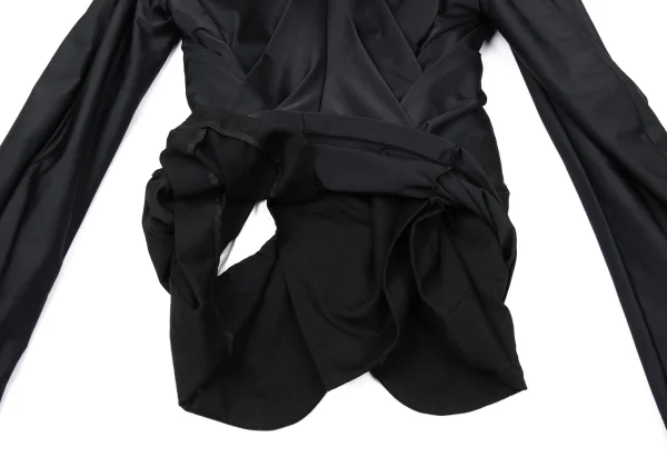 COMME des GARCONS Wool Gabardine Panel Stretch Jacket K-170744_017