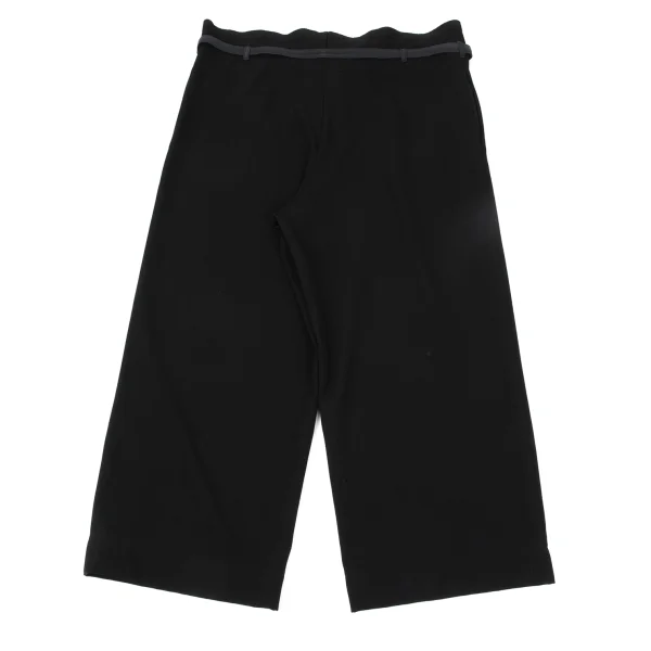 Y's Wool Blend Waist String Wide Pants K-170748_012