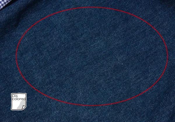 tricot COMME des GARCONS Denim Switching Check Dress K-170750_009