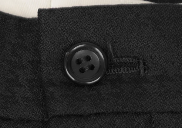 COMME des GARCONS HOMME DEUX Wool Houndstooth Tuck Pants K-170752_005