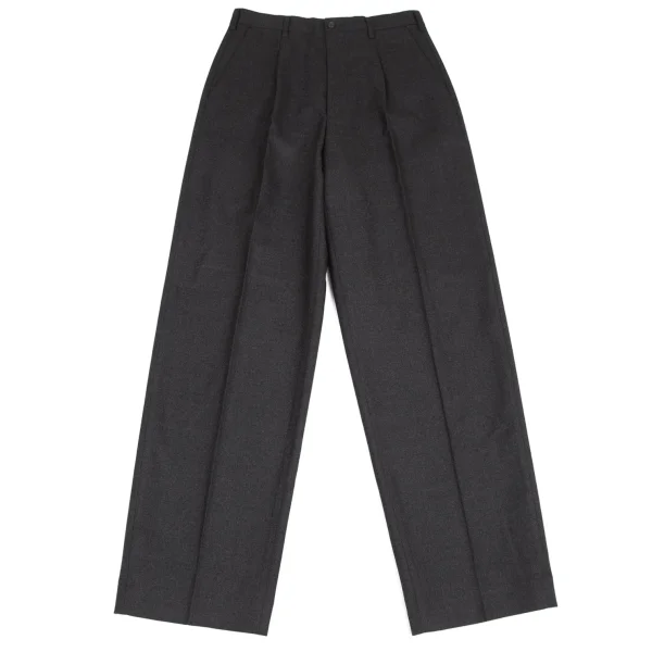 Y's for men Wool Tuck Pants Charcoal M K-170753_001