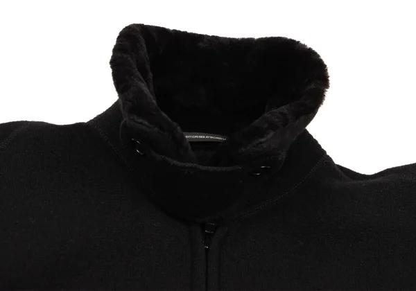 Y's for men Angola Blend Fur Collar Zip Blouson K-170755_004