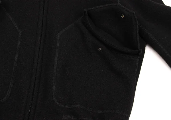 Y's for men Angola Blend Fur Collar Zip Blouson K-170755_008