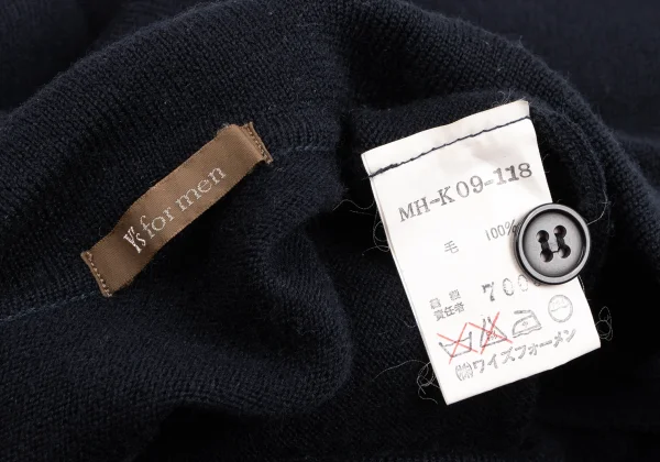 Y's for men Wool Knit Shirt K-170756_010