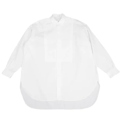 Y's for men Tuck Switching Long Sleeve Dress Shirt