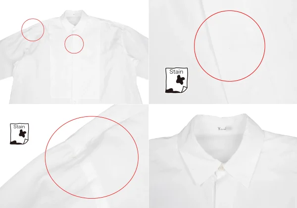 Y's for men Tuck Switching Long Sleeve Dress Shirt K-170757_002