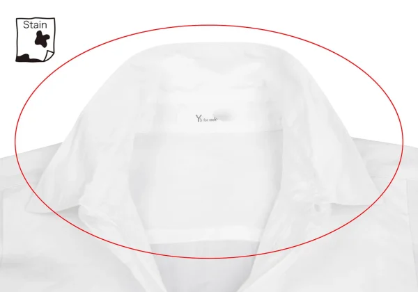 Y's for men Tuck Switching Long Sleeve Dress Shirt K-170757_003