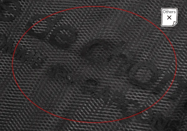 robe de chambre COMME des GARCONS Logo Print Mesh T Shirt K-170758_006