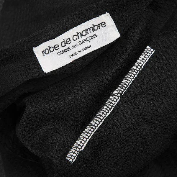 robe de chambre COMME des GARCONS Logo Print Mesh T Shirt K-170758_012