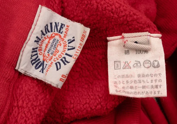 NORTH MARINE DRIVE Dyed Cotton Half Zip Sweatshirt K-170759_011