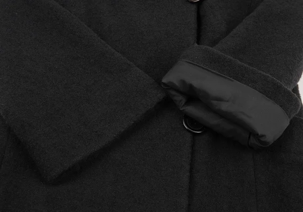 YOSHIE INABA L'EQUIPE Wool Nylon Big Collar Jacket K-170760_008