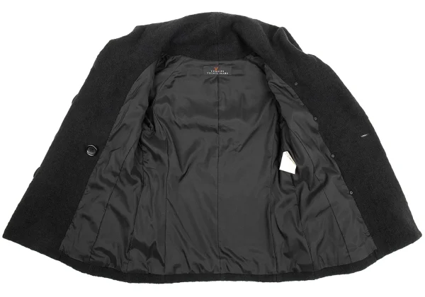 YOSHIE INABA L'EQUIPE Wool Nylon Big Collar Jacket K-170760_012