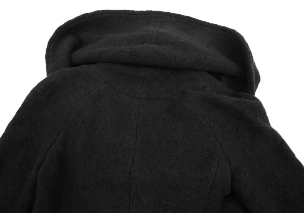 YOSHIE INABA L'EQUIPE Wool Nylon Big Collar Jacket K-170760_014