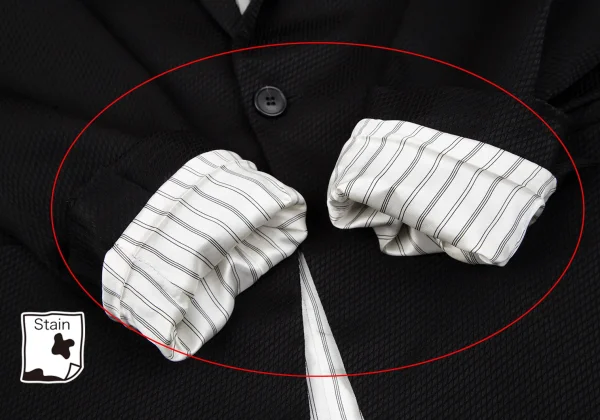 EMPORIO ARMANI Bias Jacquard Rayon Wool Jacket K-170761_008