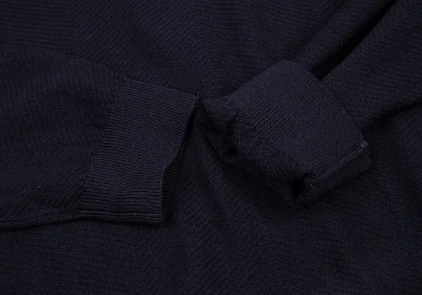 EMPORIO ARMANI Herringbone Woven Knit Top K-170763_005