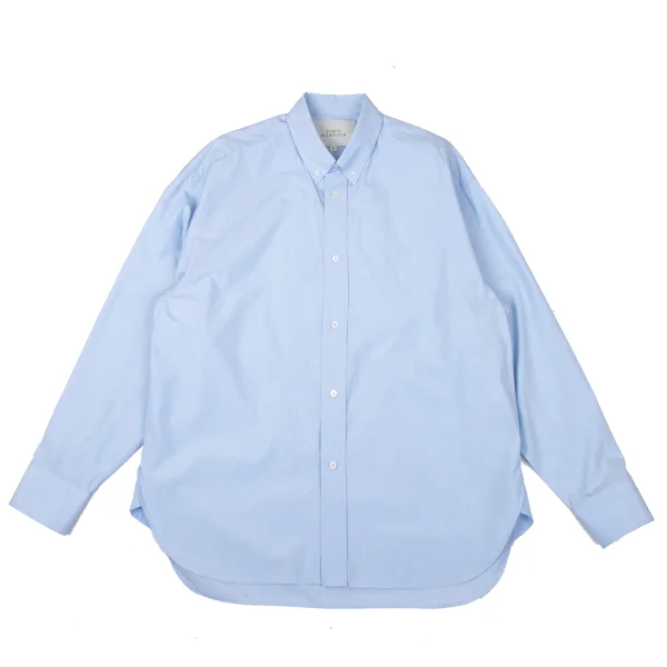 STUDIO NICHOLSON Button Down Cotton Shirt Sky blue M K-170765_001