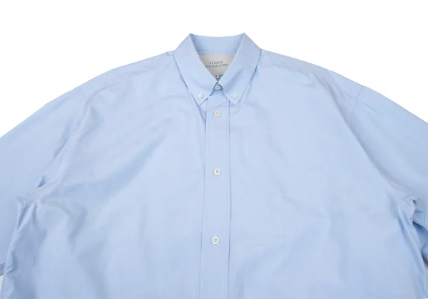 STUDIO NICHOLSON Button Down Cotton Shirt K-170765_002