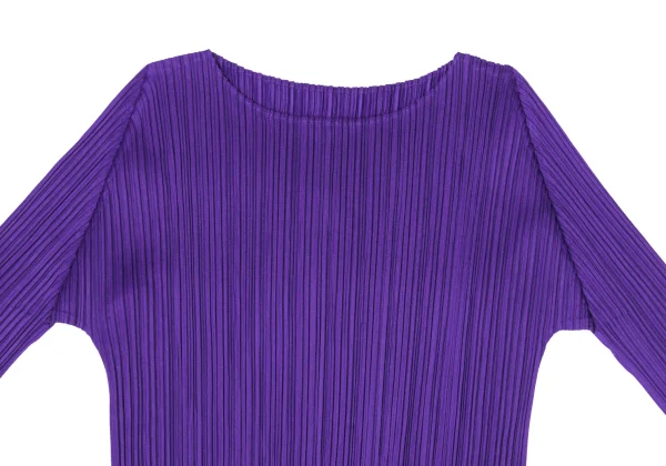 PLEATS PLEASE Hem Fringe Cutting T Shirt K-170776_003