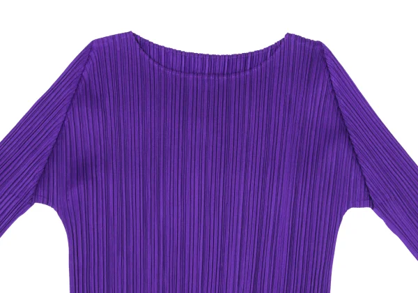 PLEATS PLEASE Hem Fringe Cutting T Shirt & Skirt K-170778_004