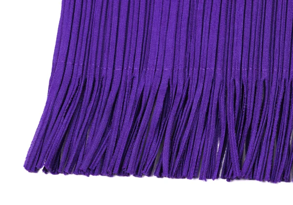 PLEATS PLEASE Hem Fringe Cutting T Shirt & Skirt K-170778_009